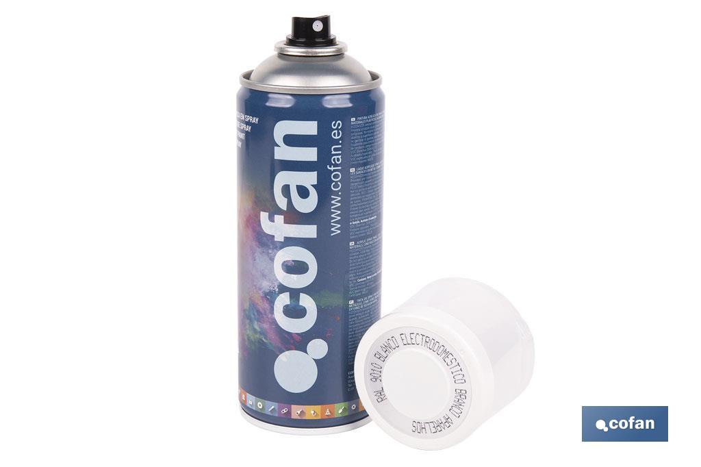 Acrylic enamel paint | Spray | 400ml | Several colours - Cofan