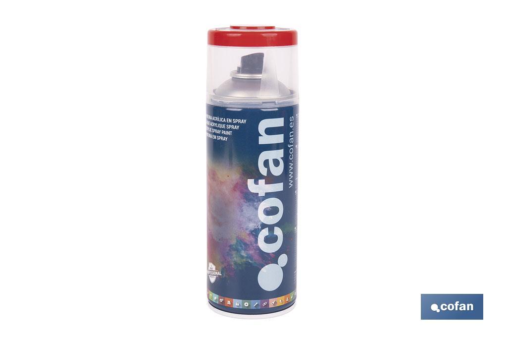 Acrylic enamel paint | Spray | 400ml | Several colours - Cofan