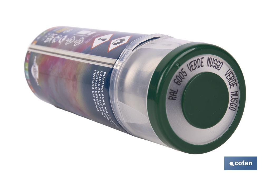 Acrylic enamel paint | Spray | 400ml | Several colours - Cofan