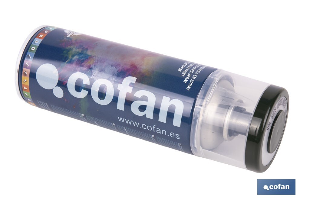 Acrylic enamel paint | Spray | 400ml | Several colours - Cofan