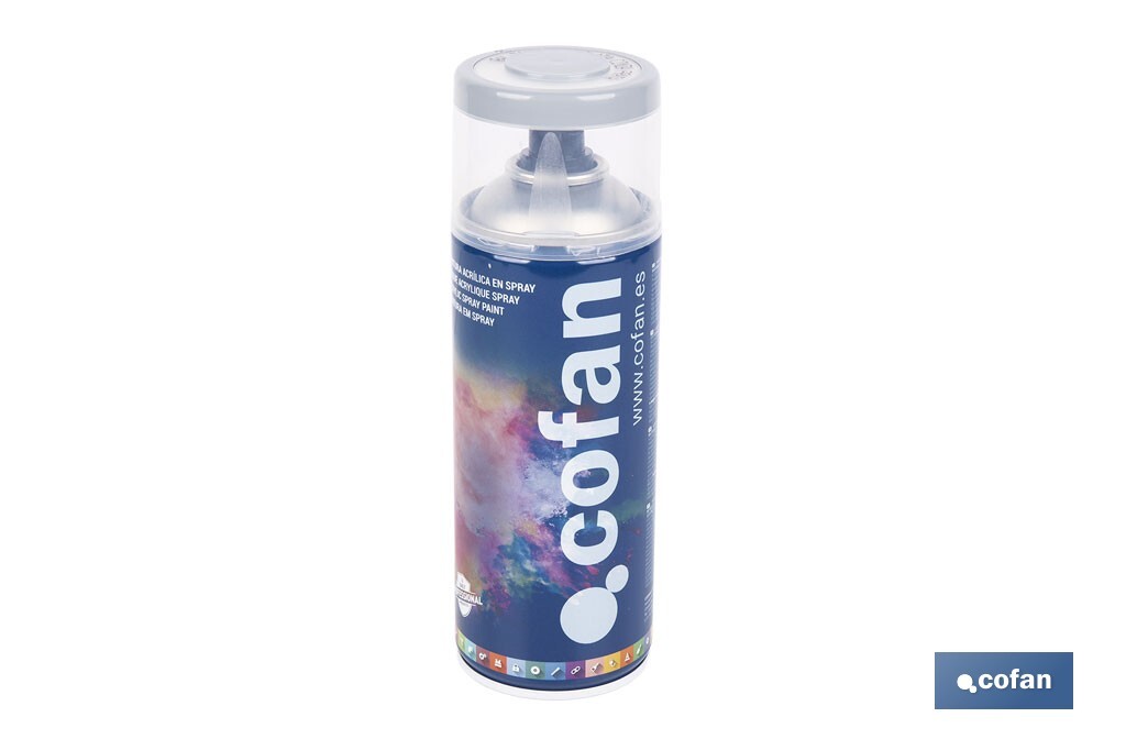 Acrylic enamel paint | Spray | 400ml | Several colours - Cofan