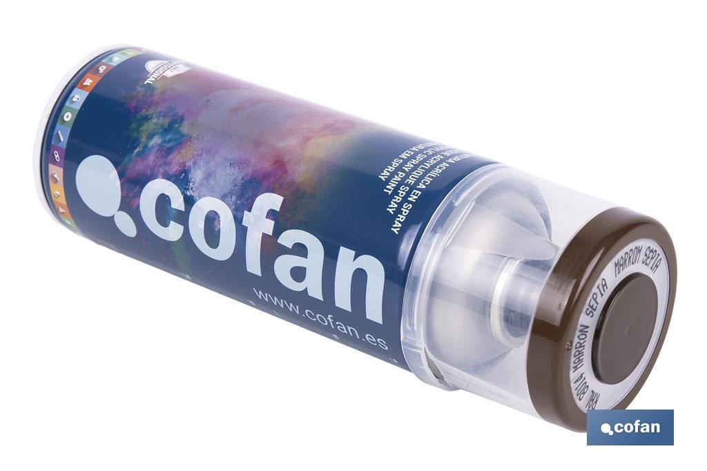 Acrylic enamel paint | Spray | 400ml | Several colours - Cofan
