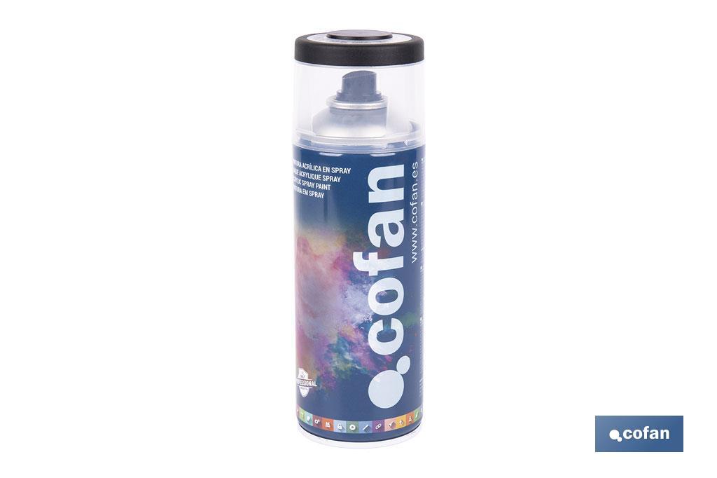 Acrylic enamel paint | Spray | 400ml | Several colours - Cofan