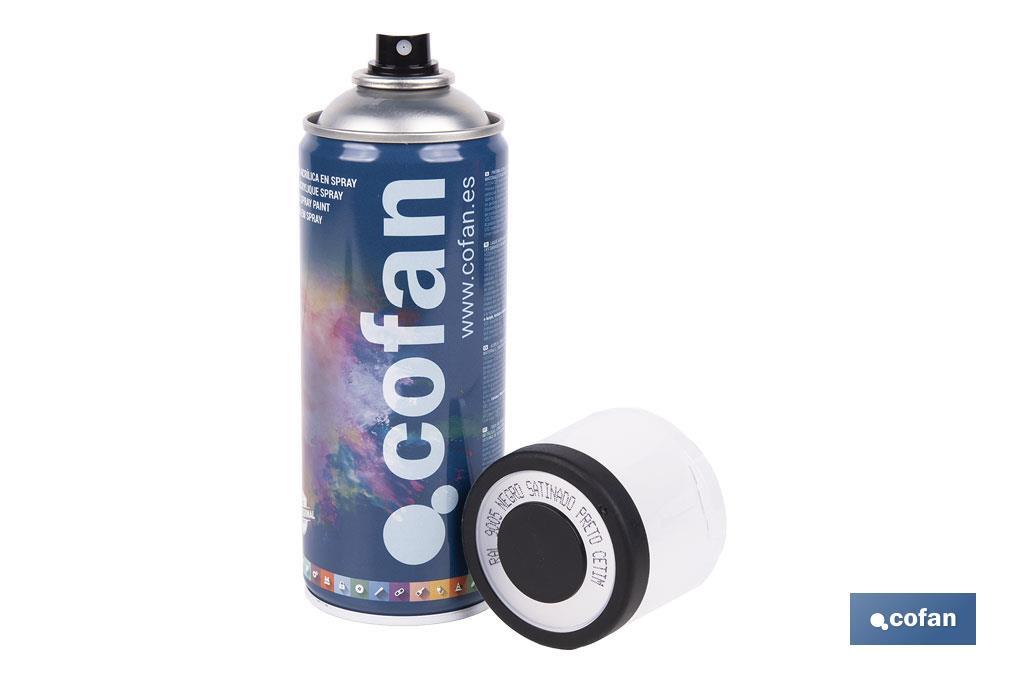 Acrylic enamel paint | Spray | 400ml | Several colours - Cofan