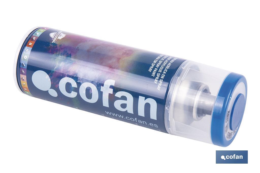 Acrylic enamel paint | Spray | 400ml | Several colours - Cofan