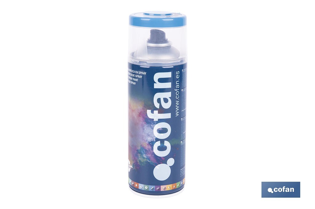 Acrylic enamel paint | Spray | 400ml | Several colours - Cofan