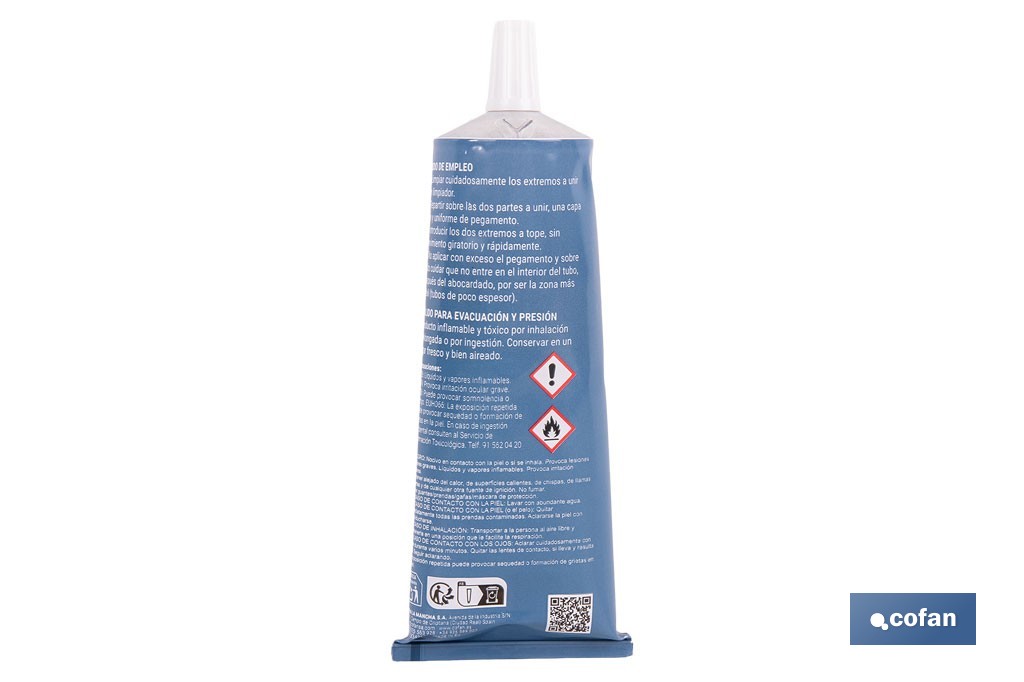 Cola para PVC | Embalagem de 250 ml | Translúcido - Cofan