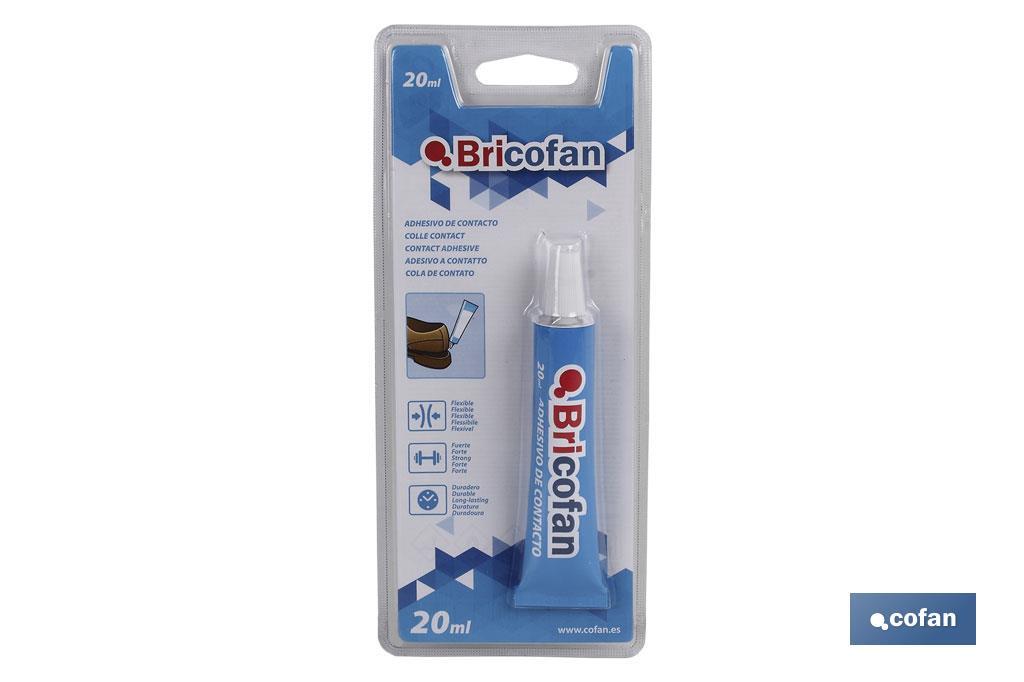 Adhesivo Contacto Bricofan Tubo 20ml - Cofan