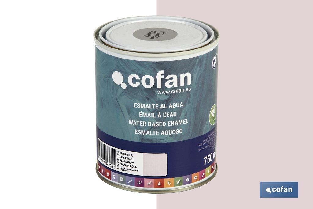 Ecological water-based enamel | 750ml | Several colours - Cofan