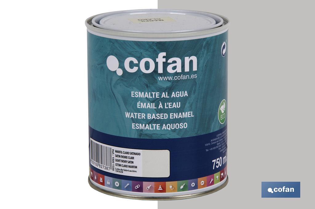 Ecological water-based enamel | 750ml | Several colours - Cofan