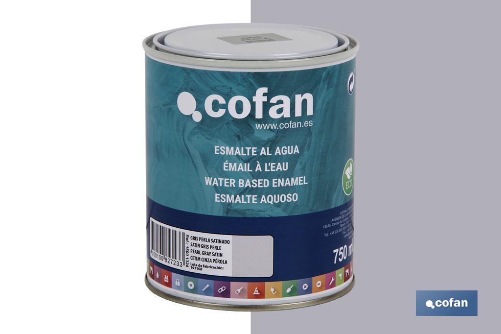 Ecological water-based enamel | 750ml | Several colours - Cofan