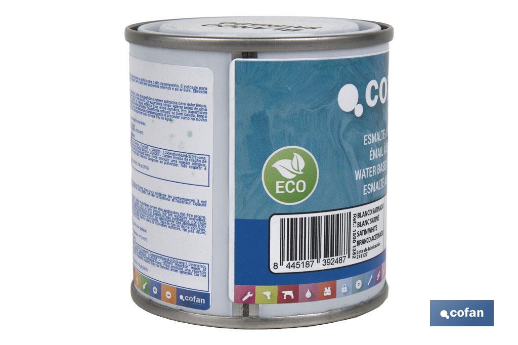 Esmalte Ecológico à Base de água | Embalagem de 750 ml | Vária cores - Cofan