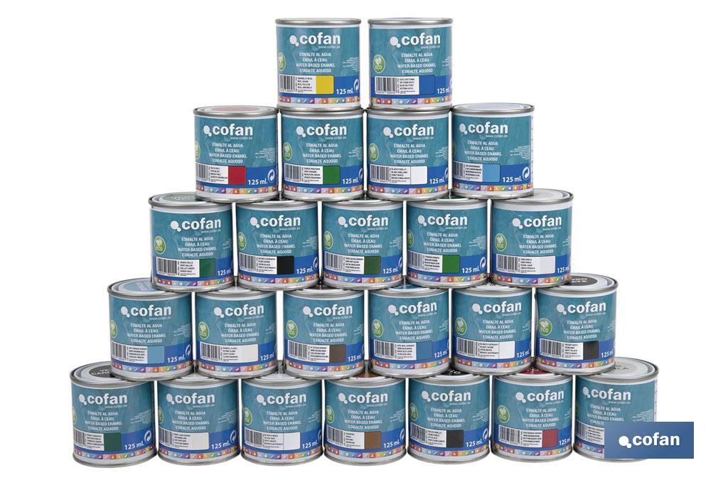 Ecological water-based enamel | 750ml | Several colours - Cofan