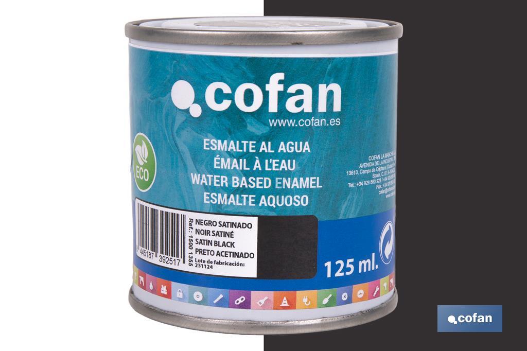 Ecological water-based enamel | 750ml | Several colours - Cofan