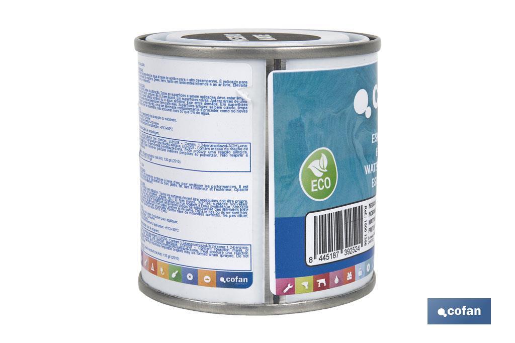 Smalto ecologico all'acqua | Latta da 750 ml | Vari colori - Cofan