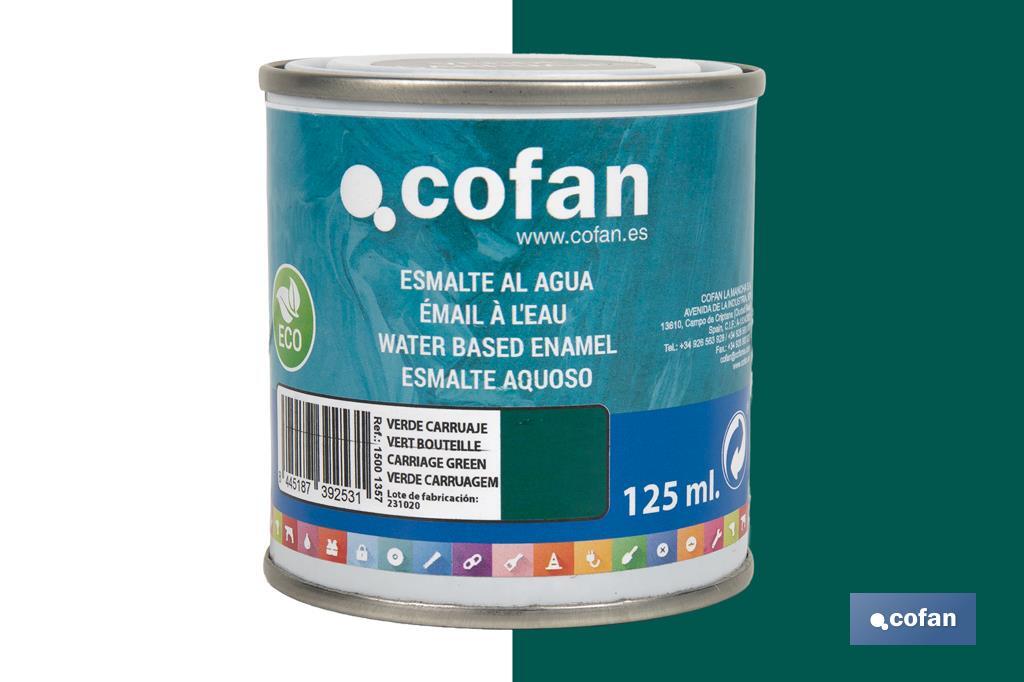 Ecological water-based enamel | 750ml | Several colours - Cofan