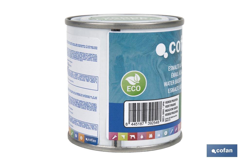 Ecological water-based enamel | 750ml | Several colours - Cofan