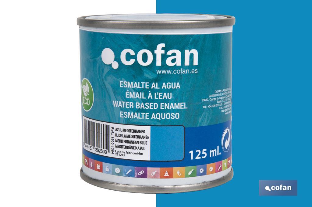 Ecological water-based enamel | 750ml | Several colours - Cofan