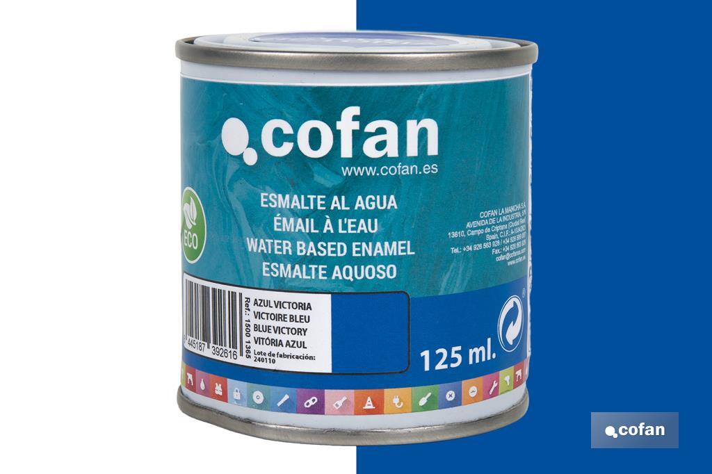 Ecological water-based enamel | 750ml | Several colours - Cofan
