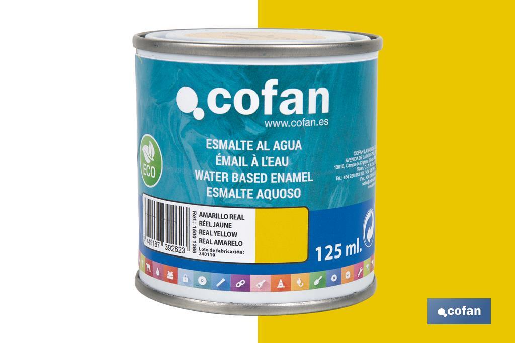 Ecological water-based enamel | 750ml | Several colours - Cofan