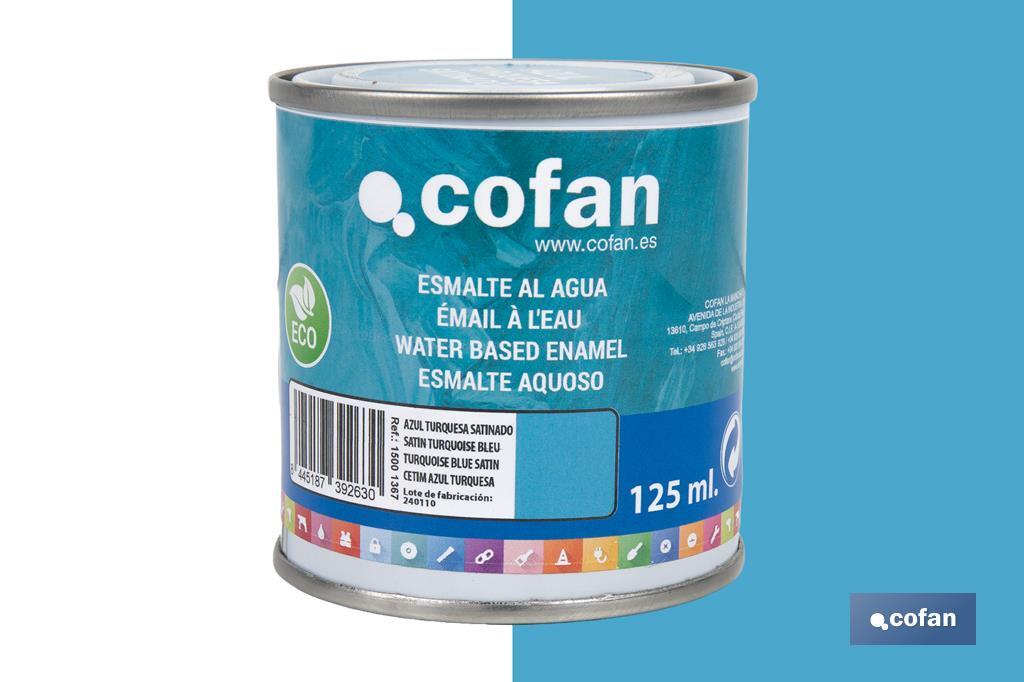 Ecological water-based enamel | 750ml | Several colours - Cofan