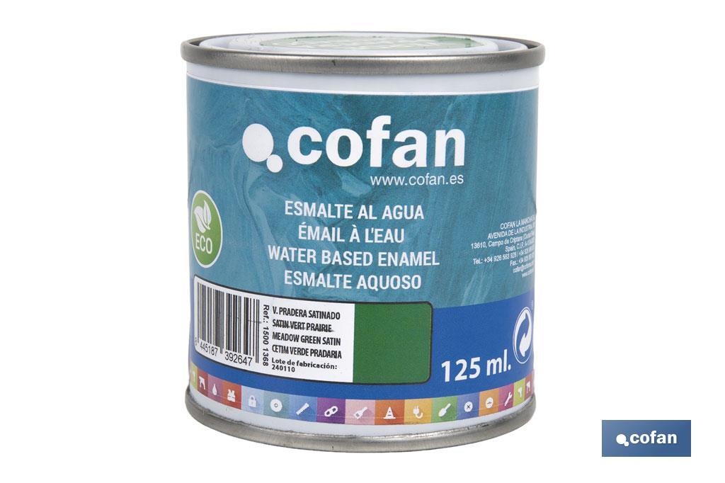 Ecological water-based enamel | 750ml | Several colours - Cofan