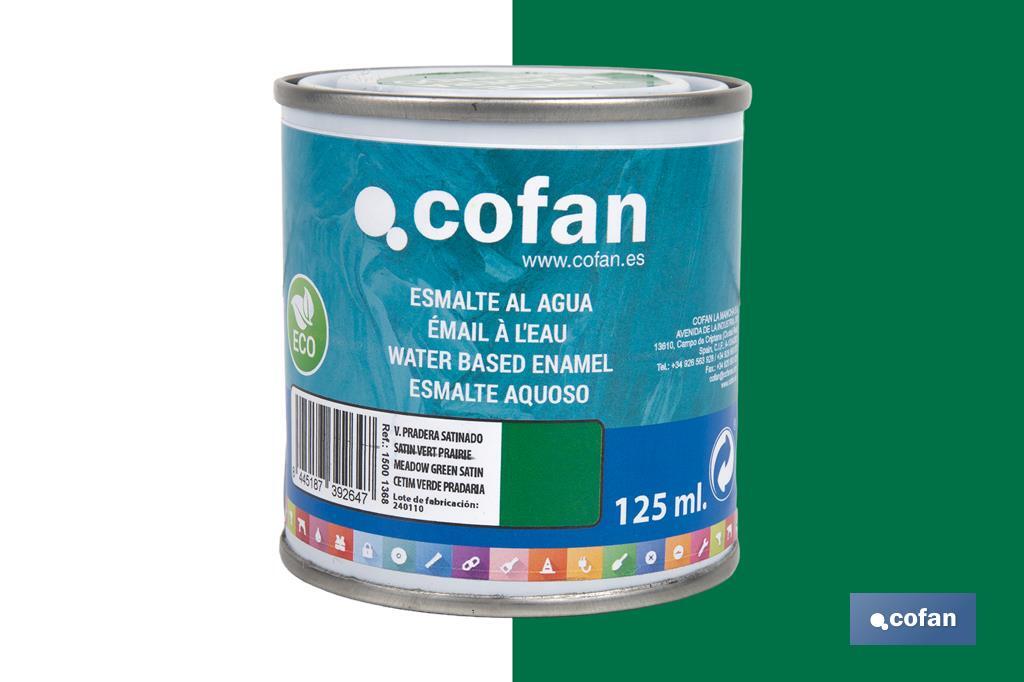 Ecological water-based enamel | 750ml | Several colours - Cofan