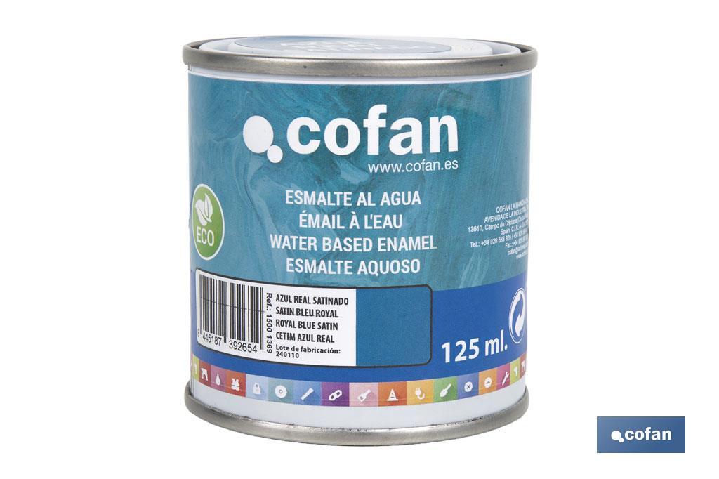 Ecological water-based enamel | 750ml | Several colours - Cofan