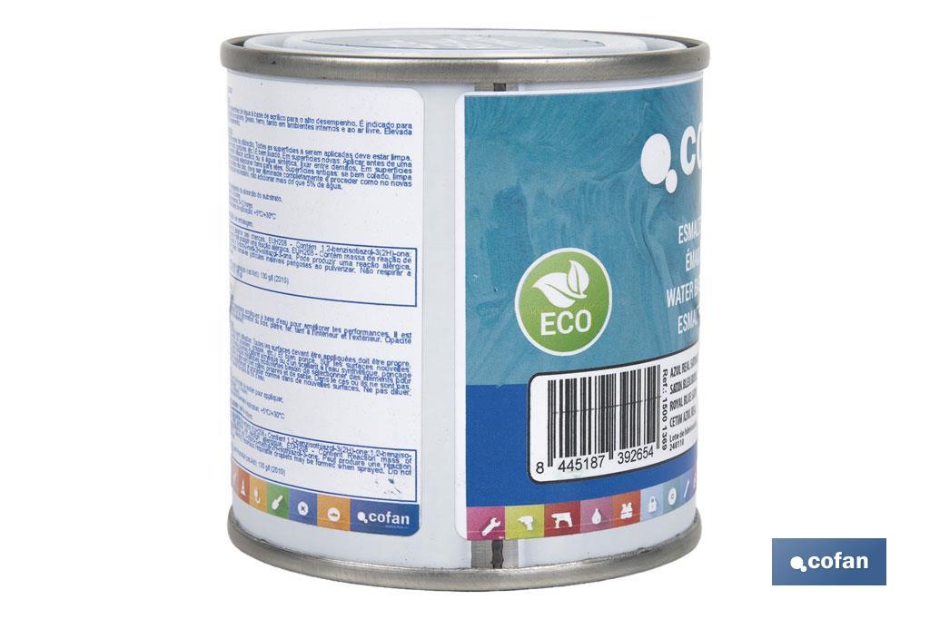 Ecological water-based enamel | 750ml | Several colours - Cofan