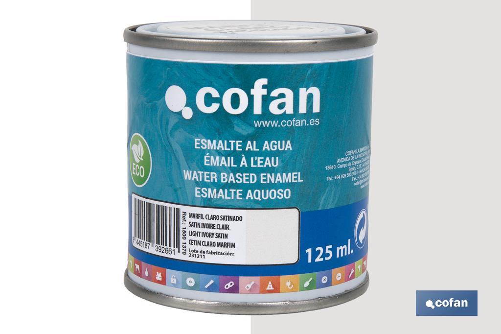 Ecological water-based enamel | 750ml | Several colours - Cofan