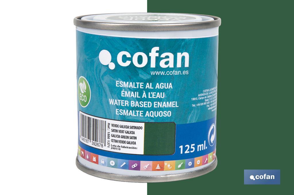 Ecological water-based enamel | 750ml | Several colours - Cofan