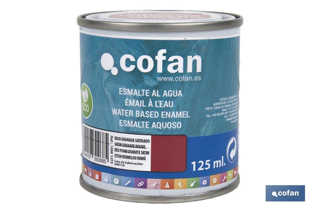 Esmalte Ecológico à Base de água | Embalagem de 750 ml | Vária cores - Cofan