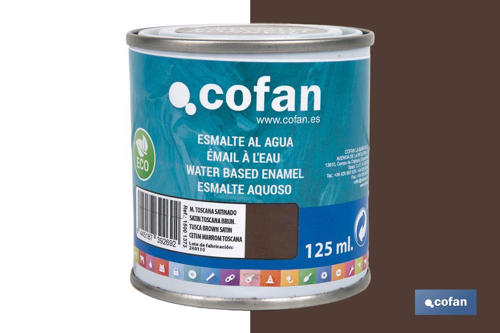 Ecological water-based enamel | 750ml | Several colours - Cofan