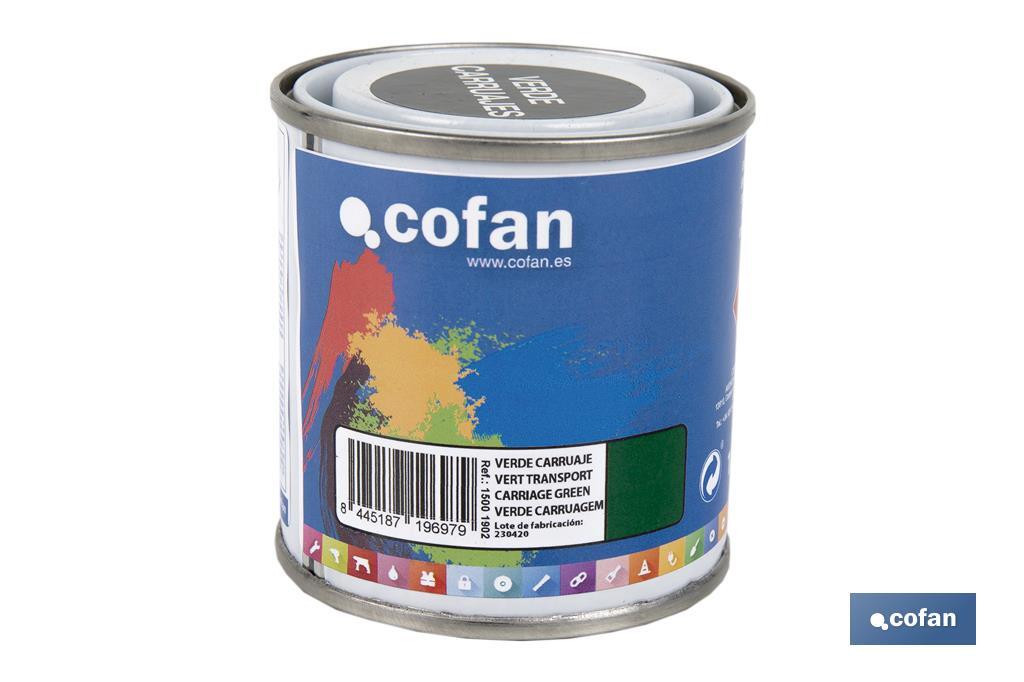 Synthetic enamel | Several colours | 125ml, 375ml, 750ml or 4L - Cofan