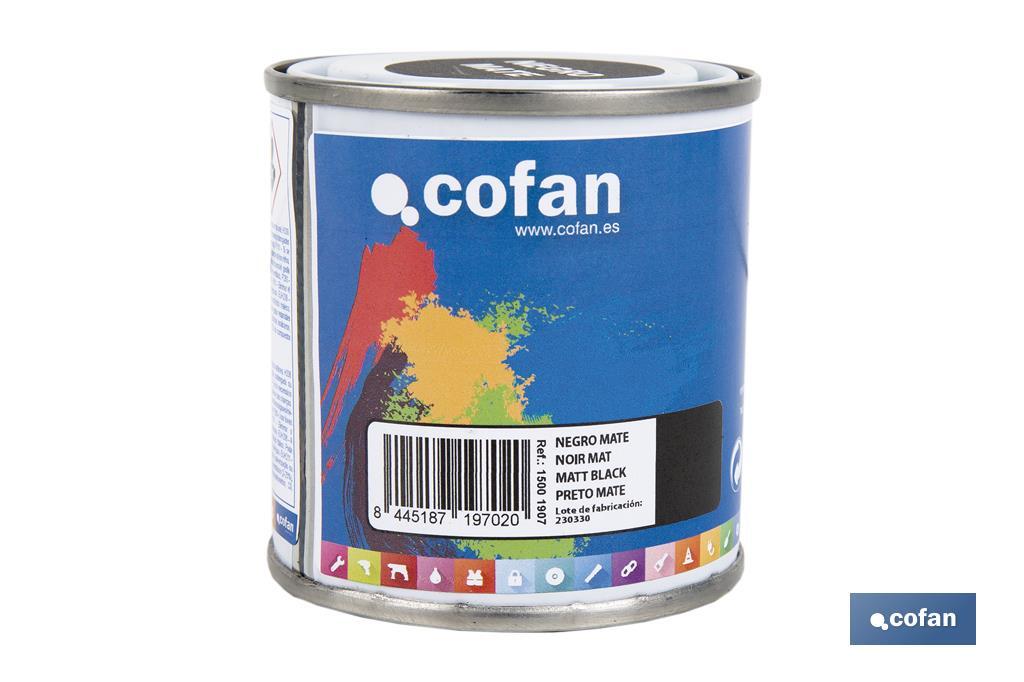 Synthetic enamel | Several colours | 125ml, 375ml, 750ml or 4L - Cofan