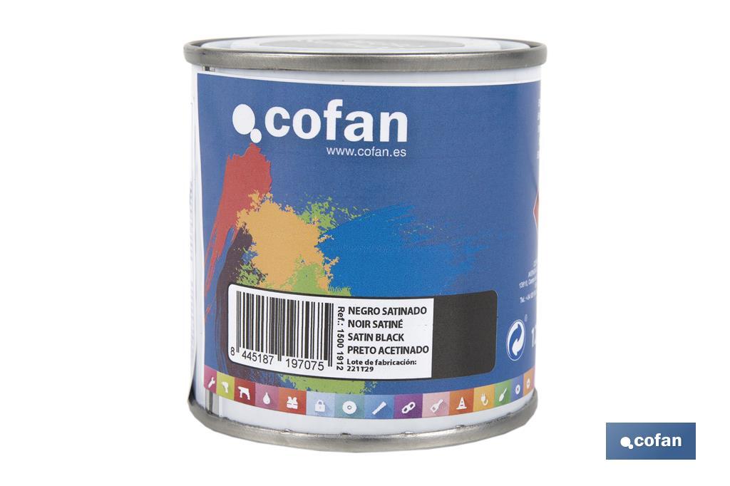 Synthetic enamel | Several colours | 125ml, 375ml, 750ml or 4L - Cofan