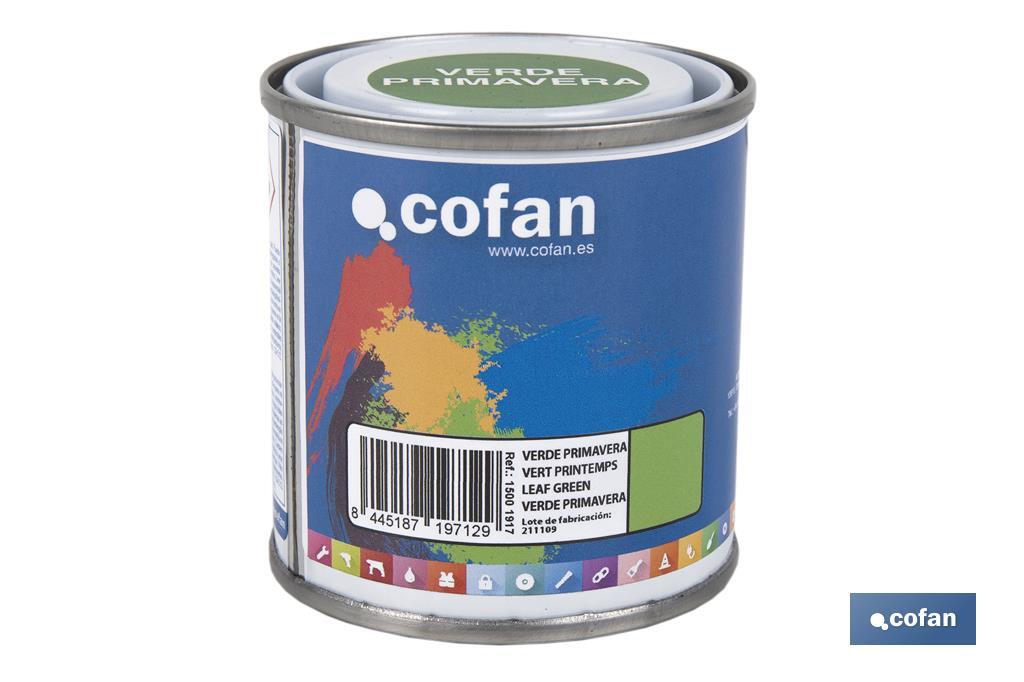 Synthetic enamel | Several colours | 125ml, 375ml, 750ml or 4L - Cofan