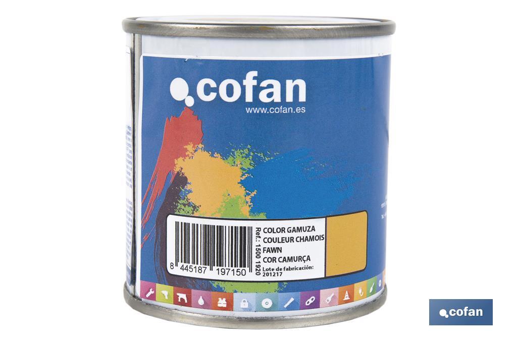 Synthetic enamel | Several colours | 125ml, 375ml, 750ml or 4L - Cofan