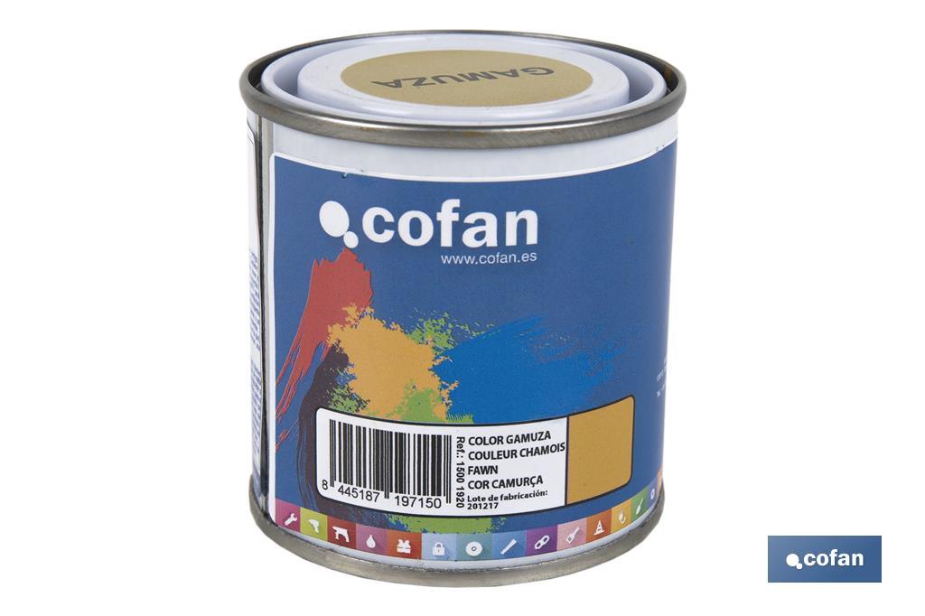 Synthetic enamel | Several colours | 125ml, 375ml, 750ml or 4L - Cofan