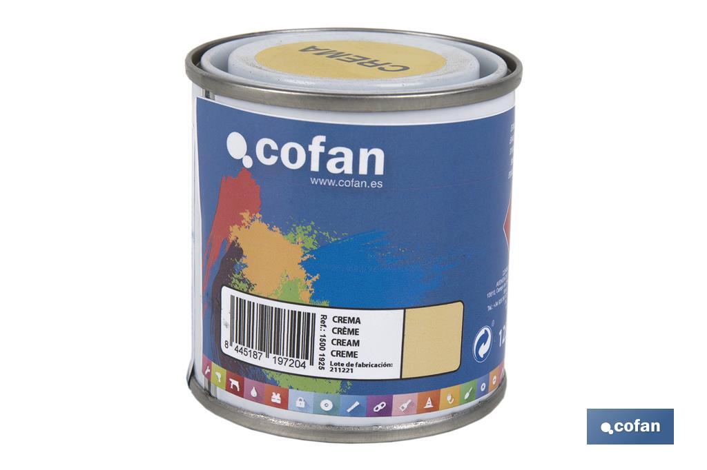 Synthetic enamel | Several colours | 125ml, 375ml, 750ml or 4L - Cofan