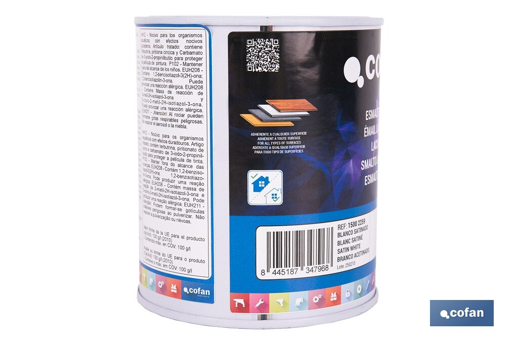 Esmalte Laca Aquoso | Várias Cores | Varios tamanhos de embalagem - Cofan