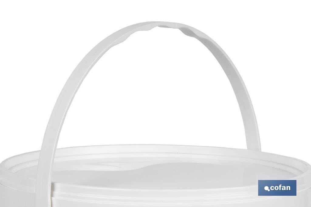 Tinta Plástica Antibacteriana com Íons de Prata | Embalagem de 4 ou 12 litros | Cor branca - Cofan
