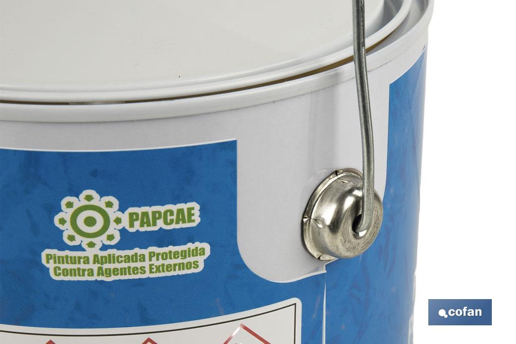 Chlorinated rubber paint for swimming pools | Light blue and dark blue | 5kg - Cofan