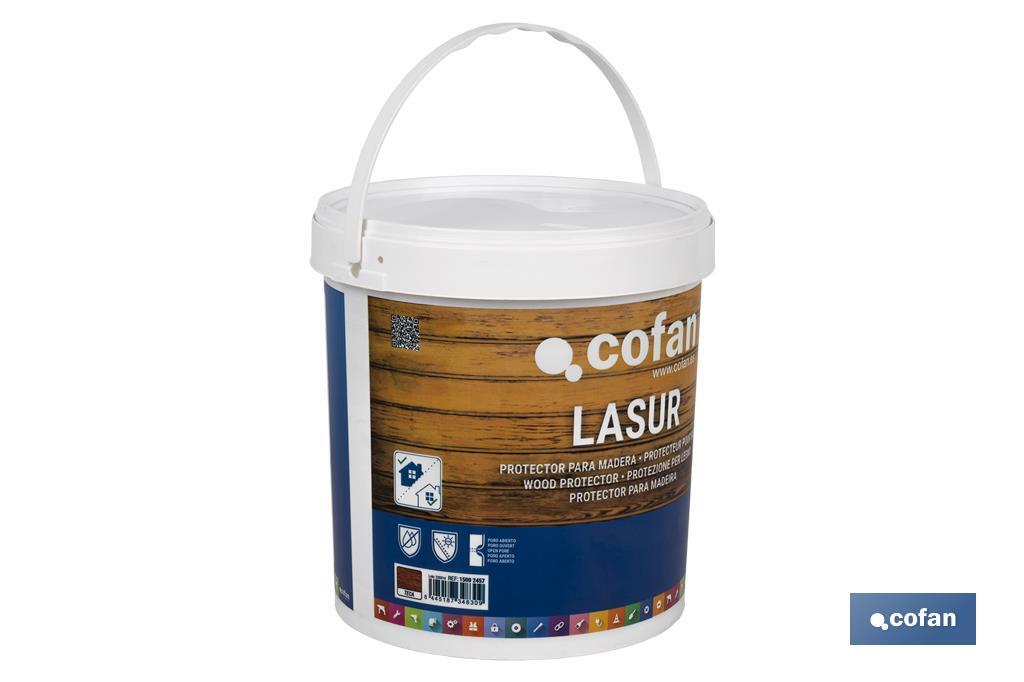 Water-based lasur | Matt finish | Available in different sizes and colours - Cofan