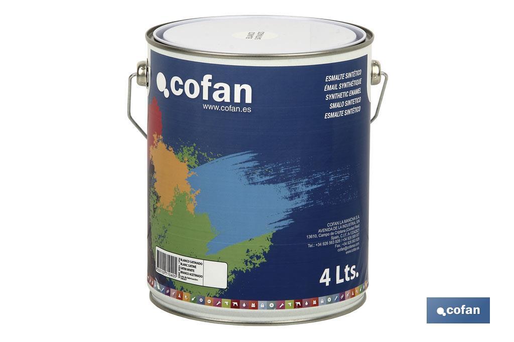 Synthetic enamel | Several colours | 125ml, 375ml, 750ml or 4L - Cofan