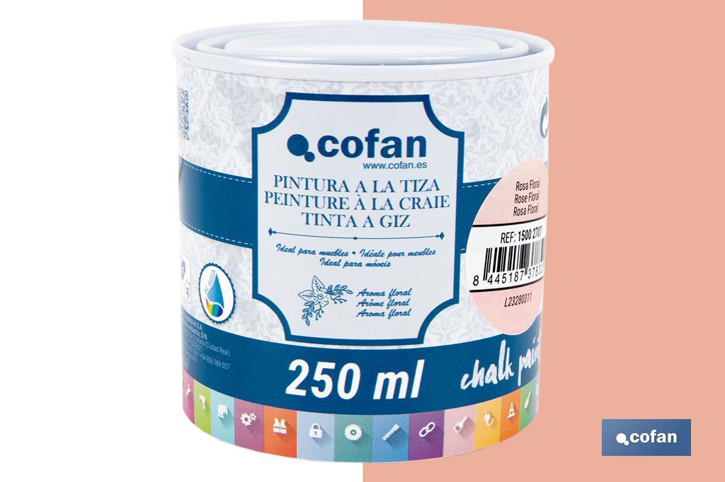 Tinta a giz | Chalk paint | Adequada para restauro e decoração de moveis | Diferentes capacidade | Várias cores  - Cofan