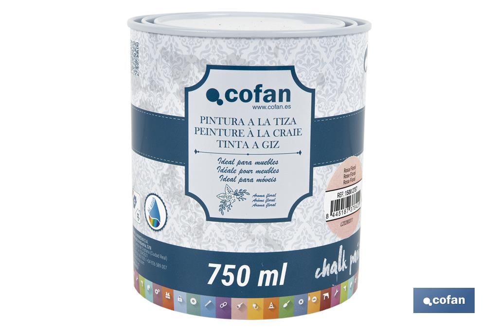 Peinture à la craie chalk paint | Convient pour la restauration et la décoration de meubles | Différentes capacités | Plusieurs couleurs  - Cofan