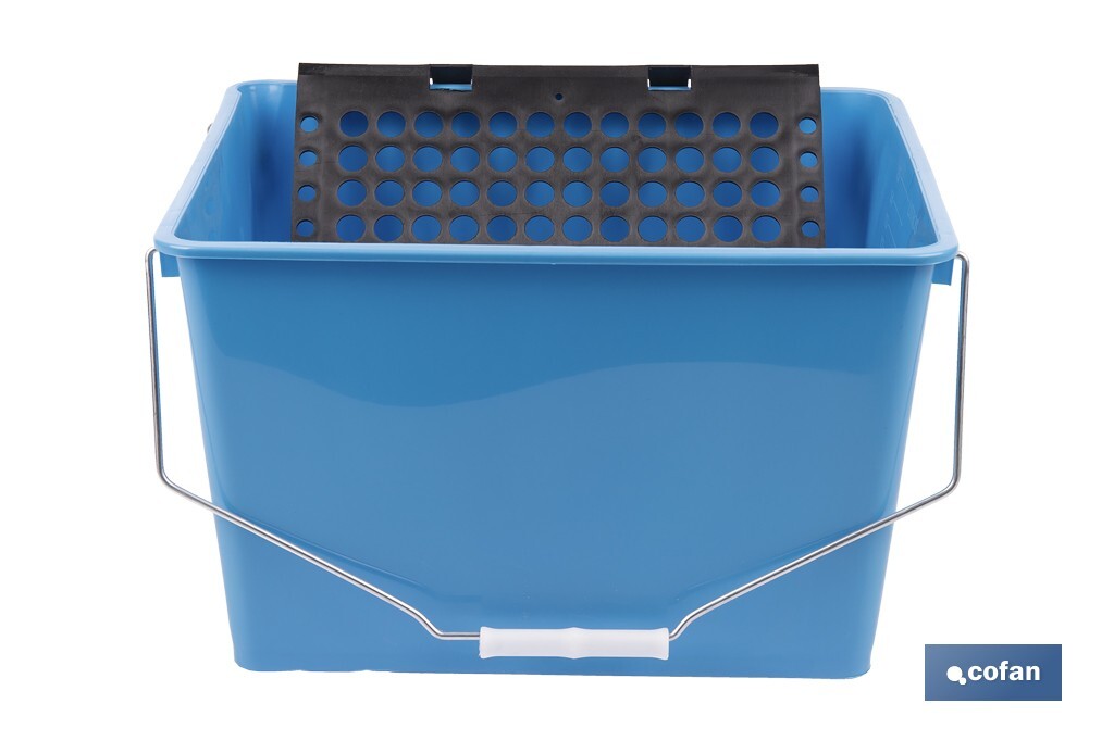 Paint scuttle with tray | Metal handles included | Intended for professional use - Cofan