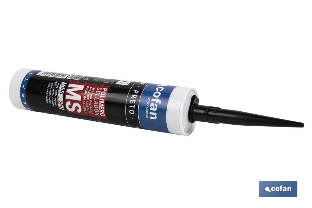 MS polymer sealant | Grey | Cartridge of 290ml - Cofan