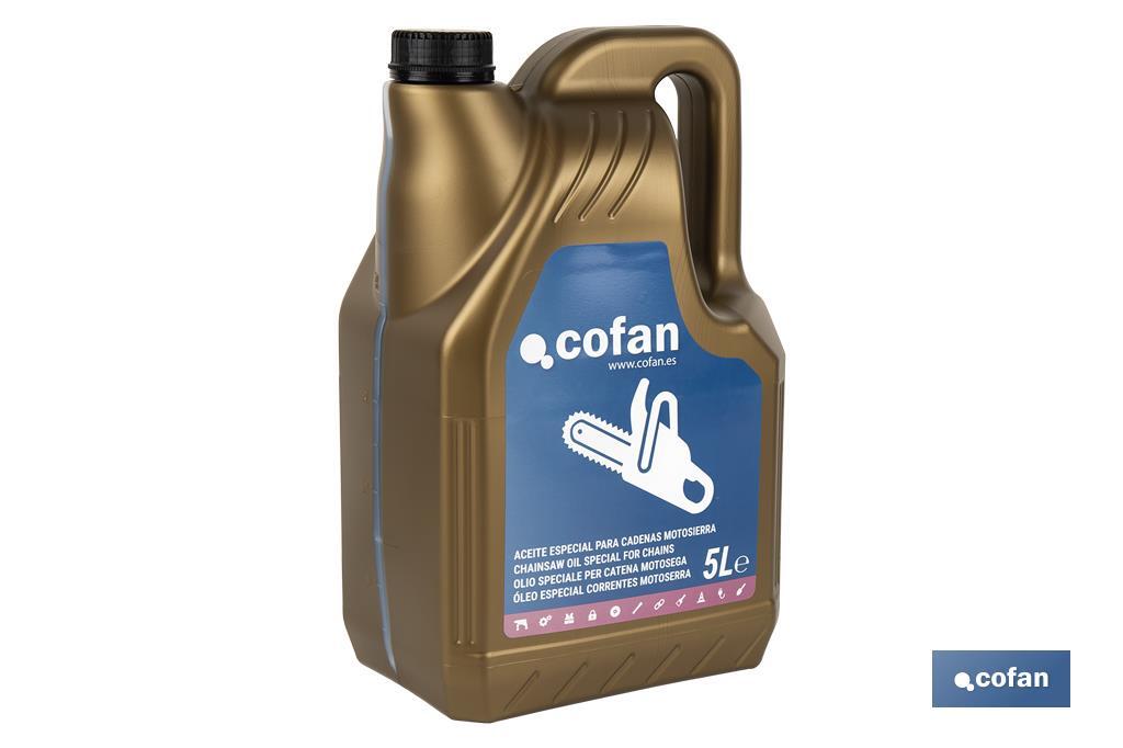 SPECIAL CHAINSAW OIL FOR CHAINS  - Cofan